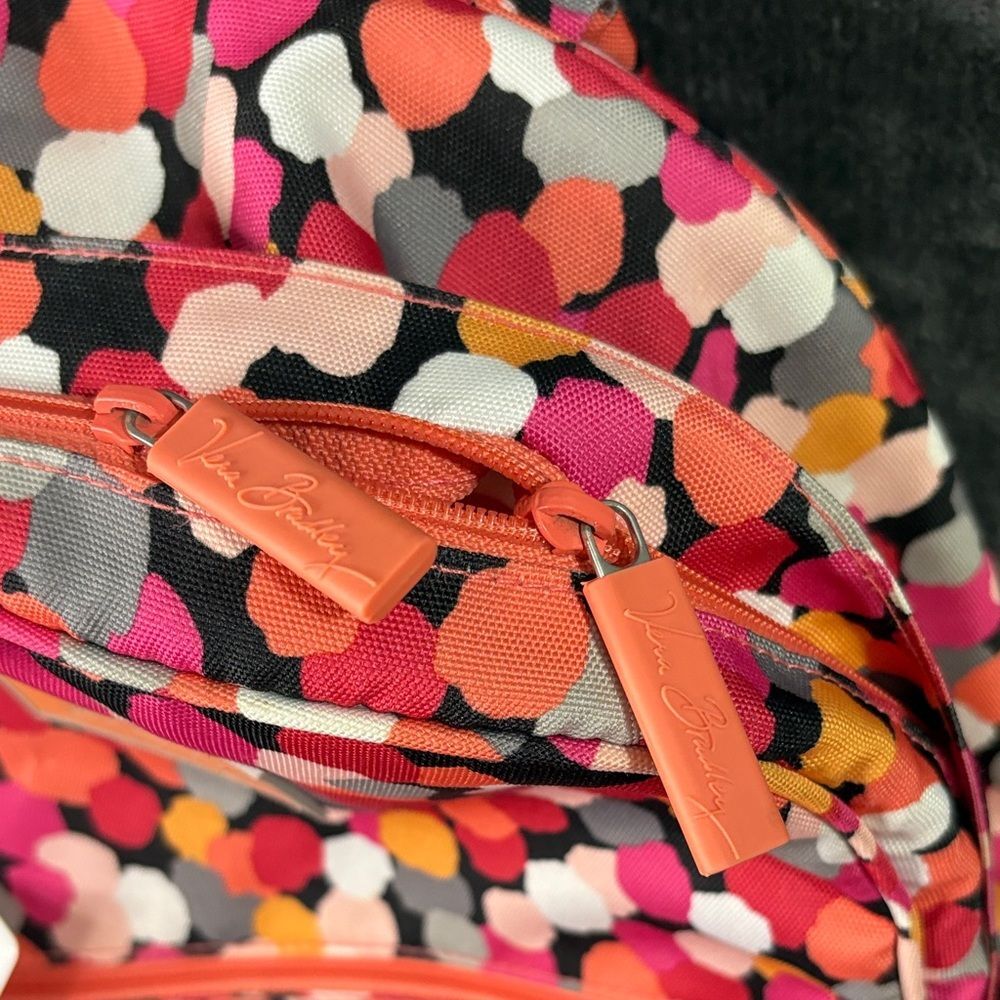 Vera Bradley Multicolor Dot Backpack - Picture 6 of 16